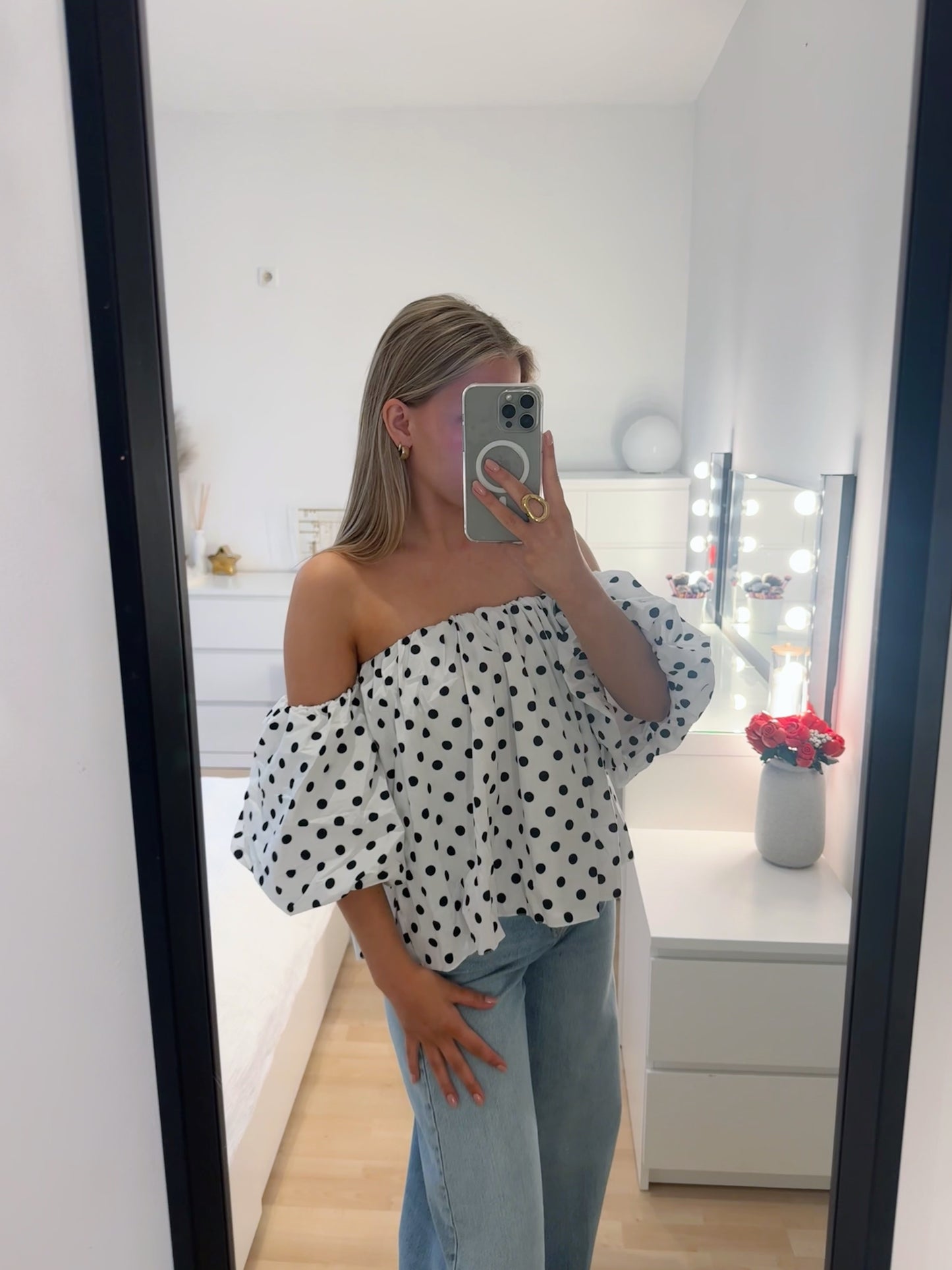 Polka Dot Top