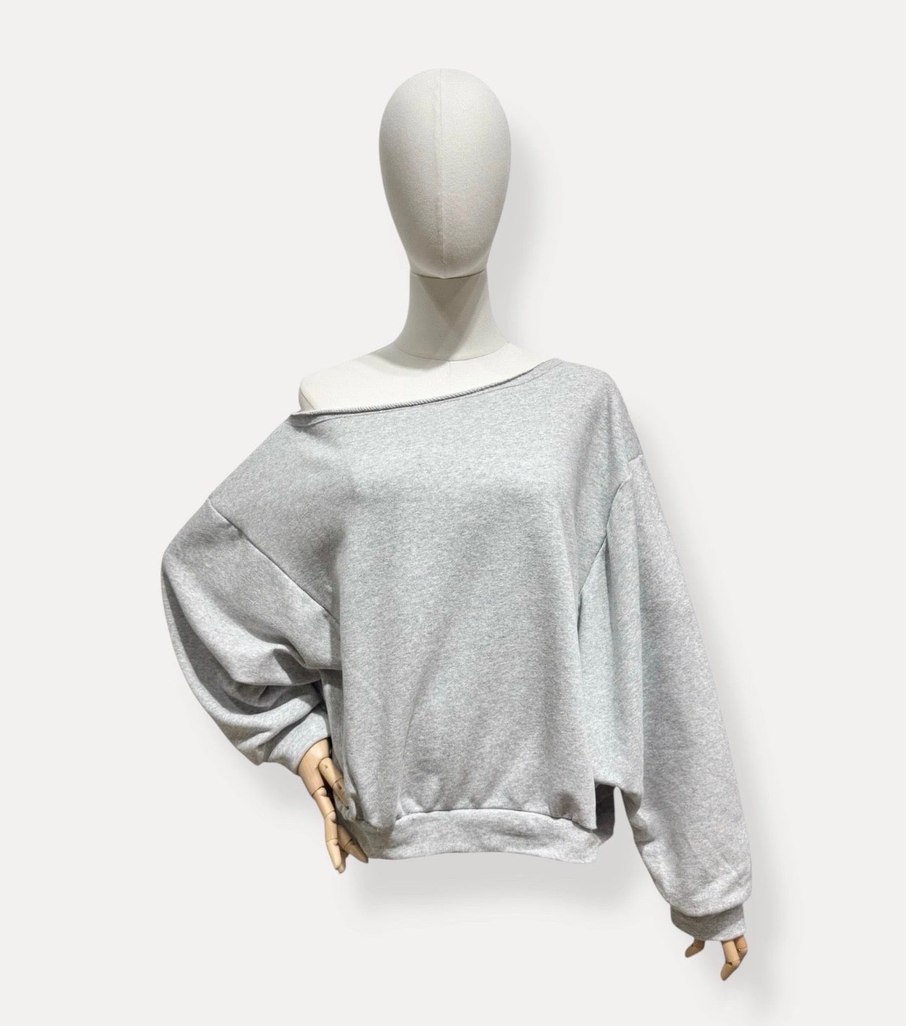 Molly Off Shoulder - Grey