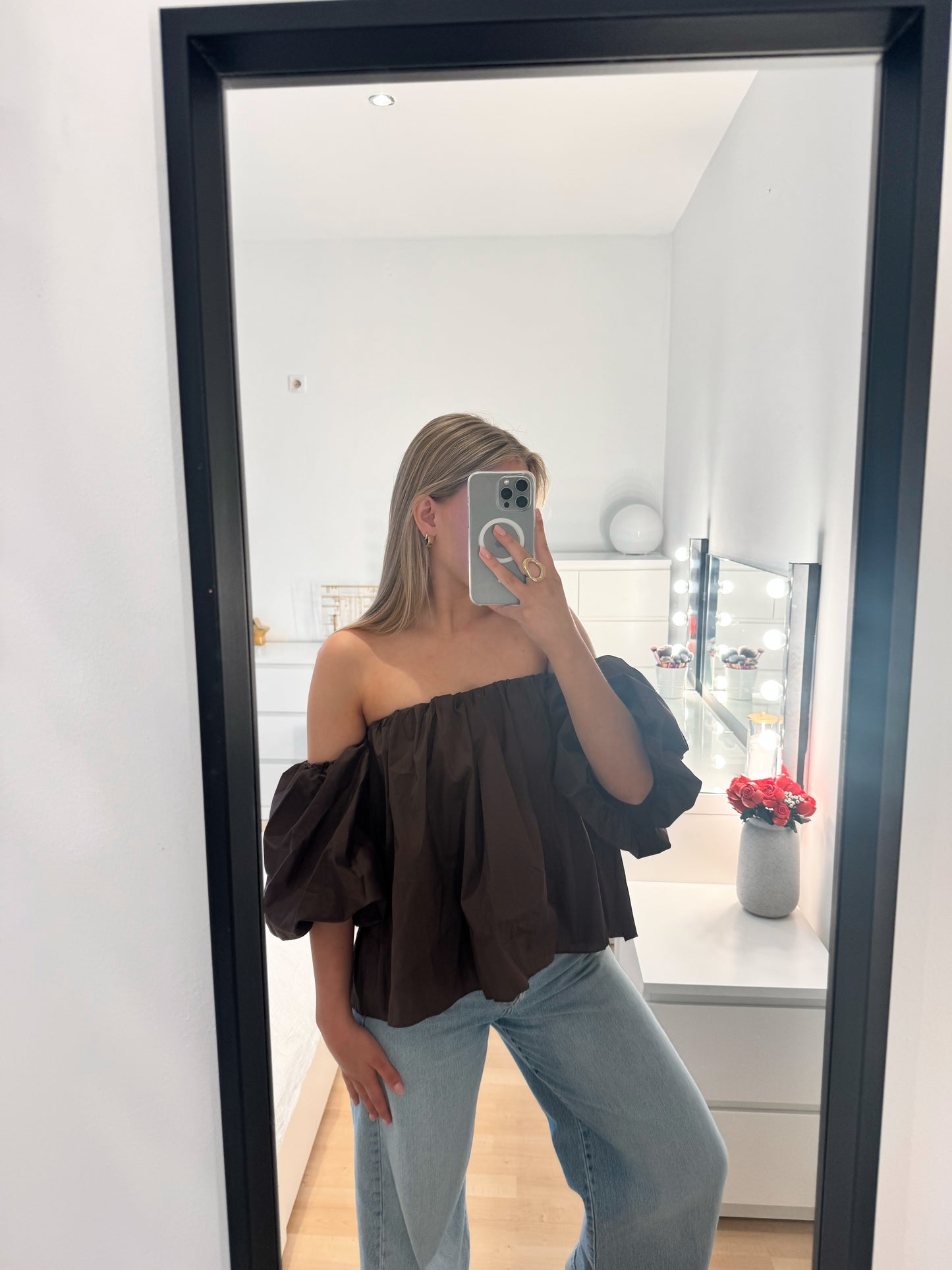 Liv Blouse - Brown